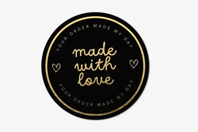 Gold Foiling Stickers